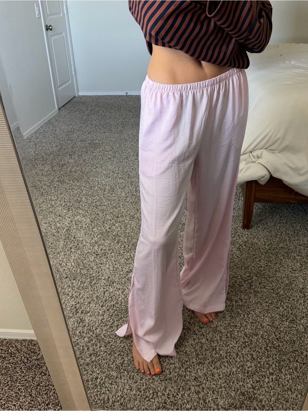 Light pink Auden pajama pants